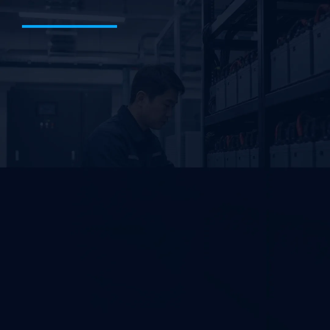 UPS 배터리 월간 점검표 작성 예시